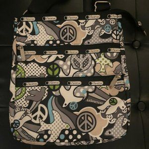 LeSportsac 3-zipper cross-body bag